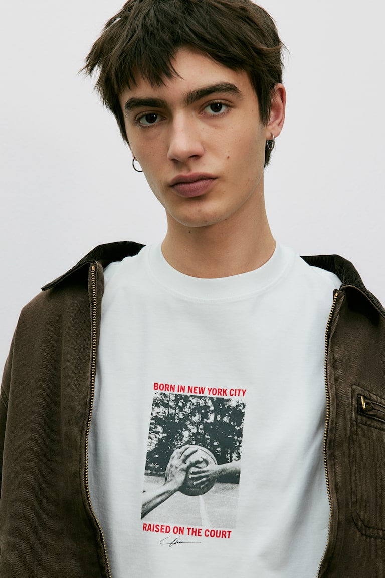 Loose Fit Printed T-shirt image 3