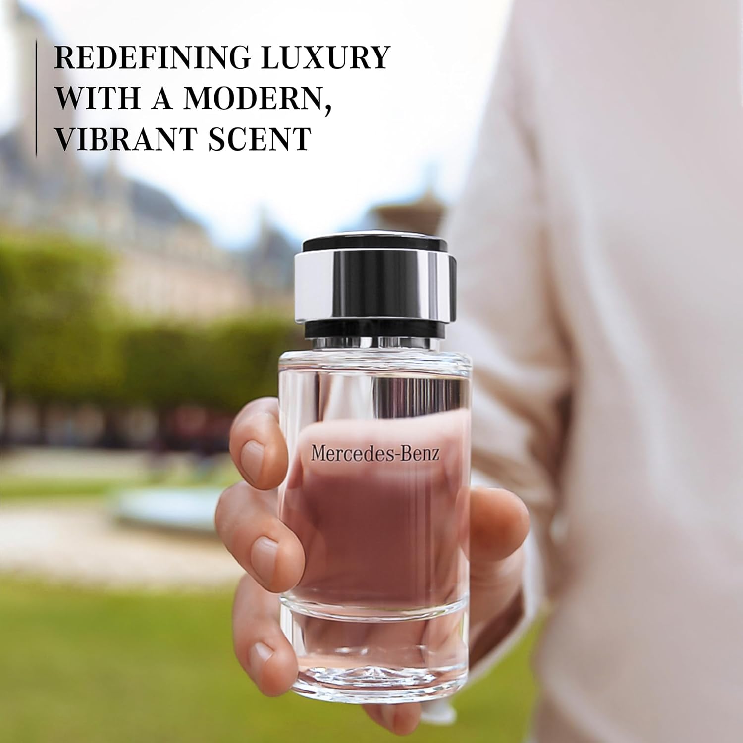 Mercedes-Benz Cologne for Men - 4 Fl Oz - Eau De Toilette Perfume Spray for Man - Woody & Musky Scent - Luxury Long Lasting Fragrance with Notes Of Violet leaves, Cascalone & Vetiver image 2