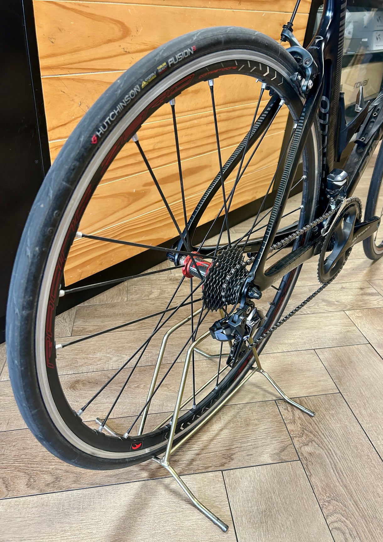 Pinarello GAN S T700 2018 - Shimano Ultegra Di2 2x11sp - Fulcrum Racing Zero image 5