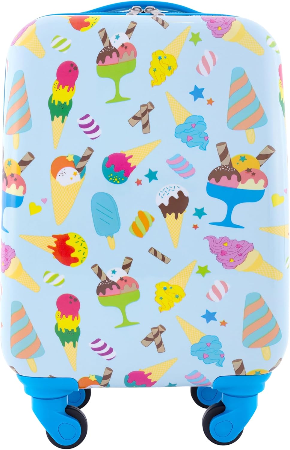 Travelers Club 5 Piece Kids' Luggage Set, Ice Cream image 2
