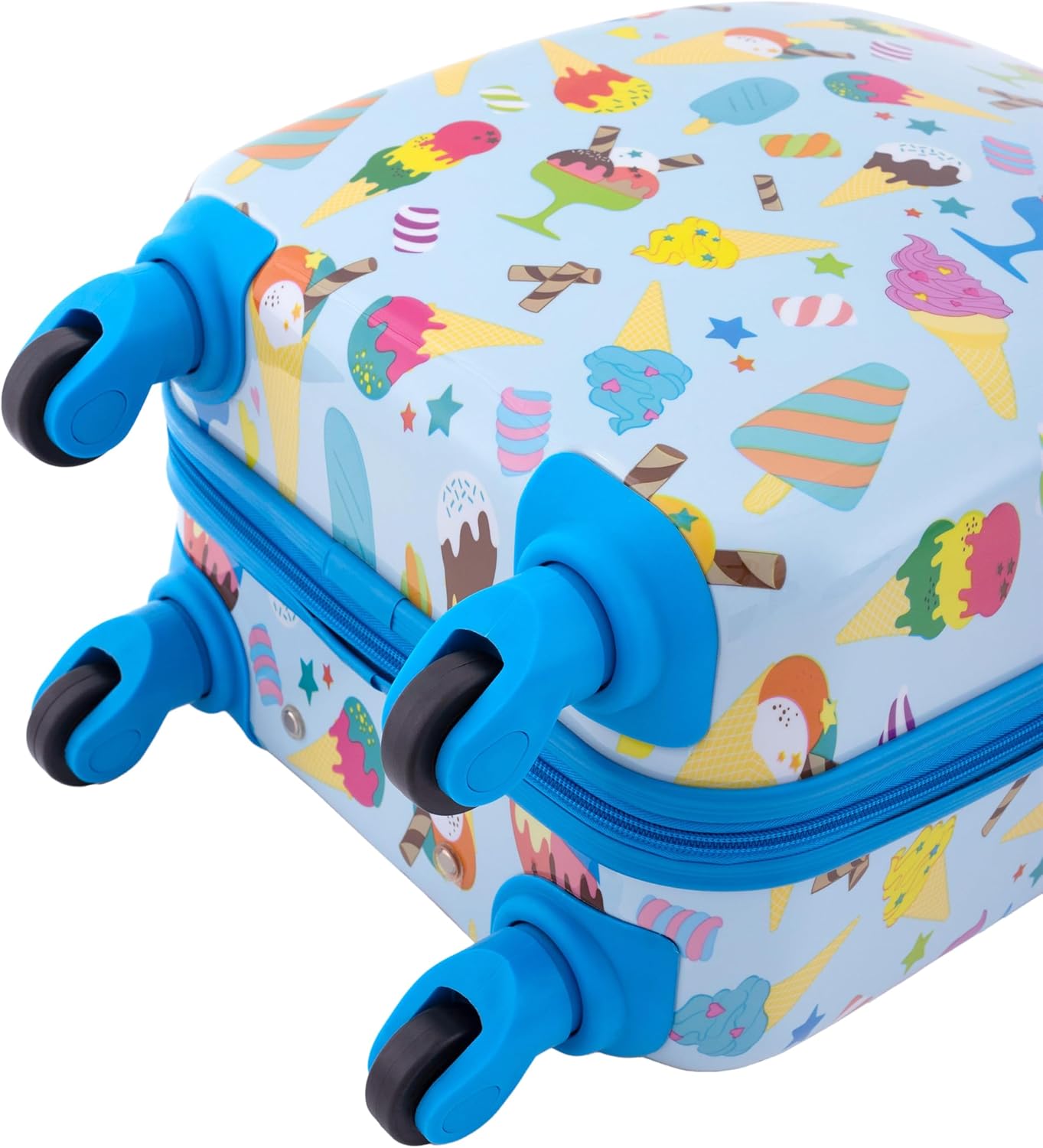 Travelers Club 5 Piece Kids' Luggage Set, Ice Cream image 3