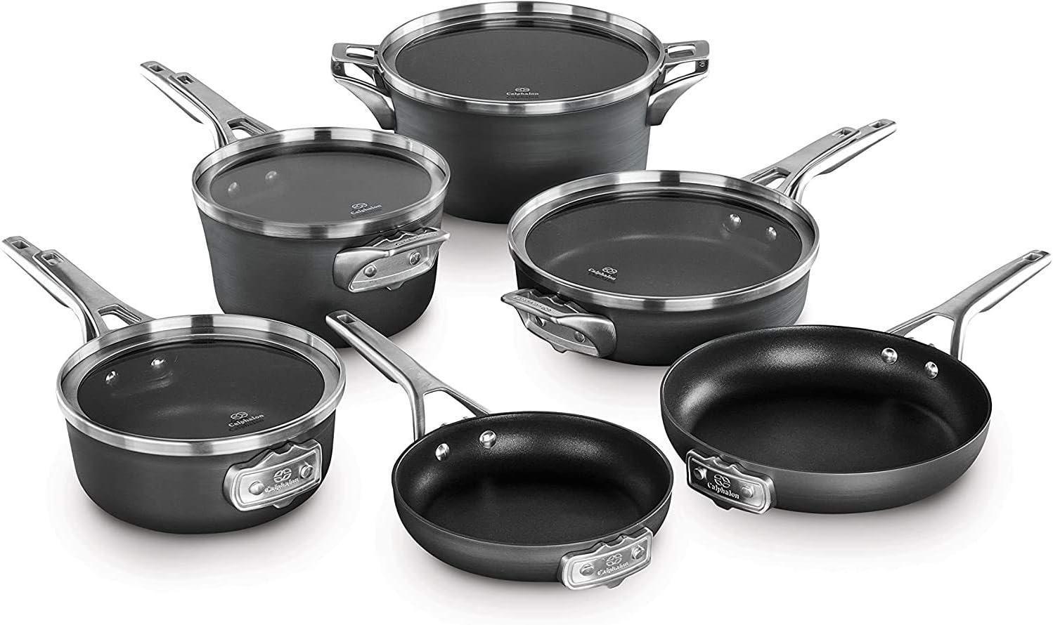 Calphalon Premier Space Saving Nonstick 10 Piece Set image 2