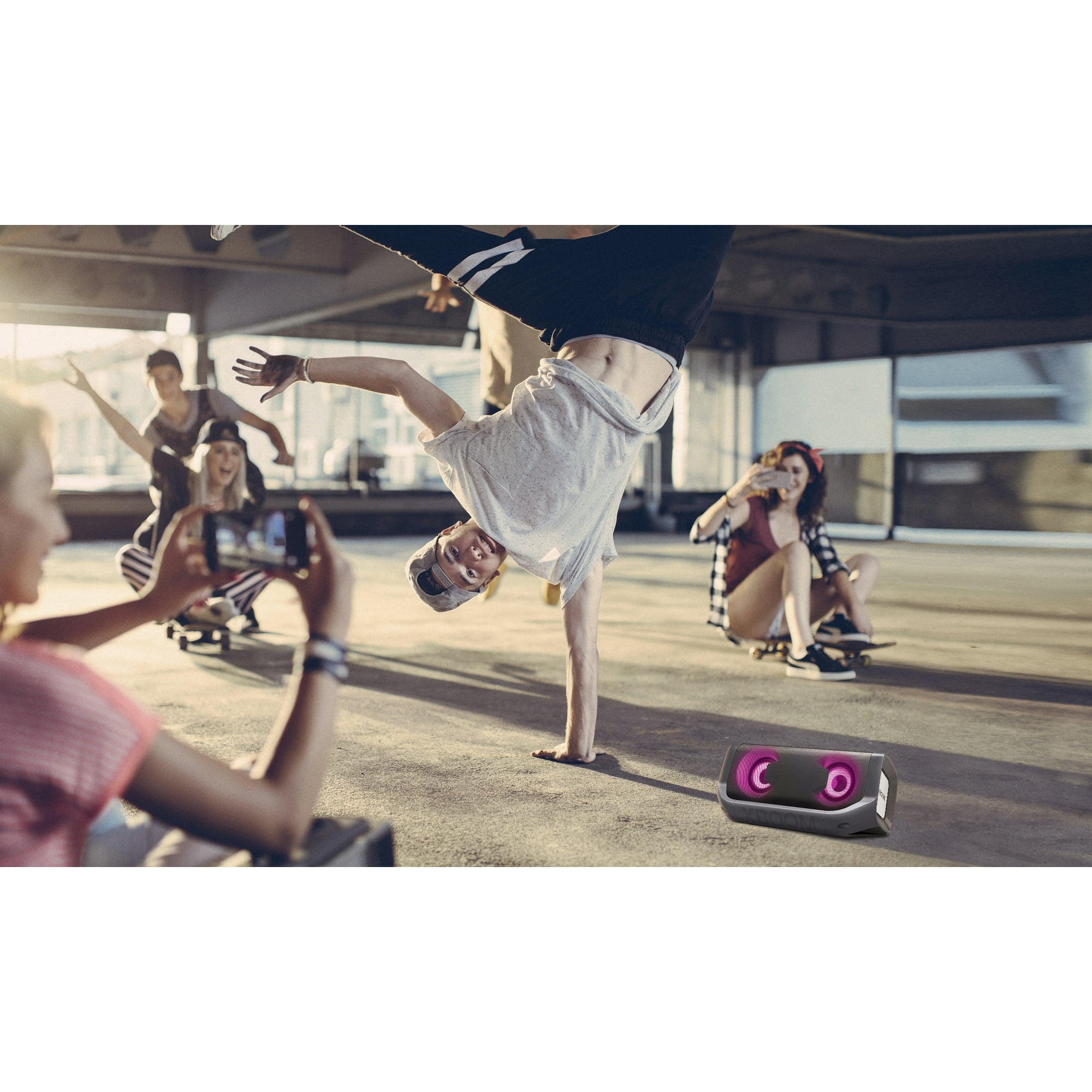 LG XBOOM Go P5 Portable Wireless Bluetooth Outdoor/Party Speaker - Black, Medium image 7
