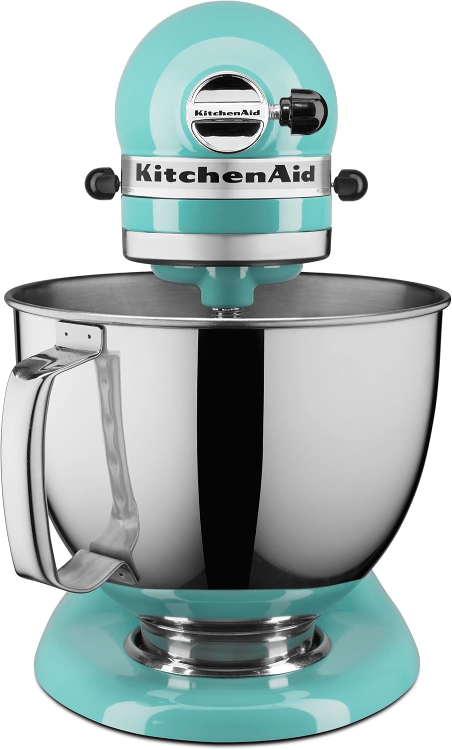 KitchenAid Artisan Series 5 Quart Tilt Head Stand Mixer with Pouring Shield KSM150PS, Removable bowl, Aqua Sky image 2