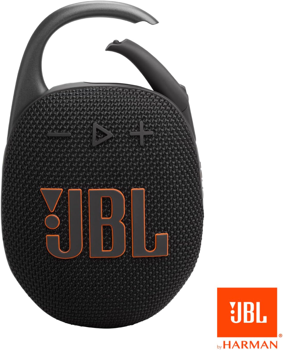JBL Clip 5 - Ultra-Portable, Waterproof & Dustproof Bluetooth Speaker, Big Pro Sound with Punchy bass, Integrated Carabiner, Up to 12 Hours of Play, Made in Part with Recycled Materials (Black) image 6