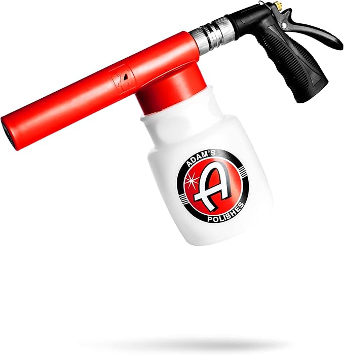 Adam's Premium Foam Gun Car Wash Sprayer - Connects to Garden Hose for Car Washing, No Pressure Washer Required, Use Snow Foam Blaster with Car Soap, Shampoo or Detergent image 1