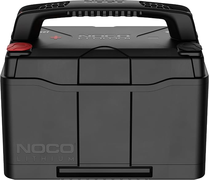 NOCO Lithium NLX27: 12V Dual-Purpose LiFePO4 Lithium-Ion Battery - 100Ah Deep-Cycle and 1400A Group 27 Starter Battery - UL Listed - Built-In Dynamic BMS image 1