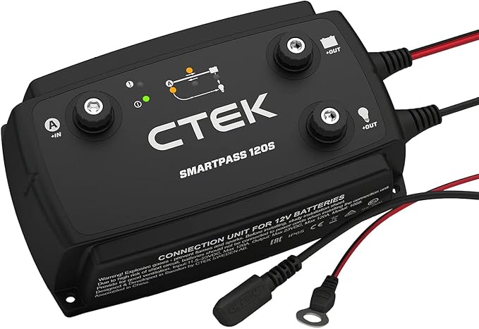 CTEK SMARTPASS 120S with Installation Kit image 1