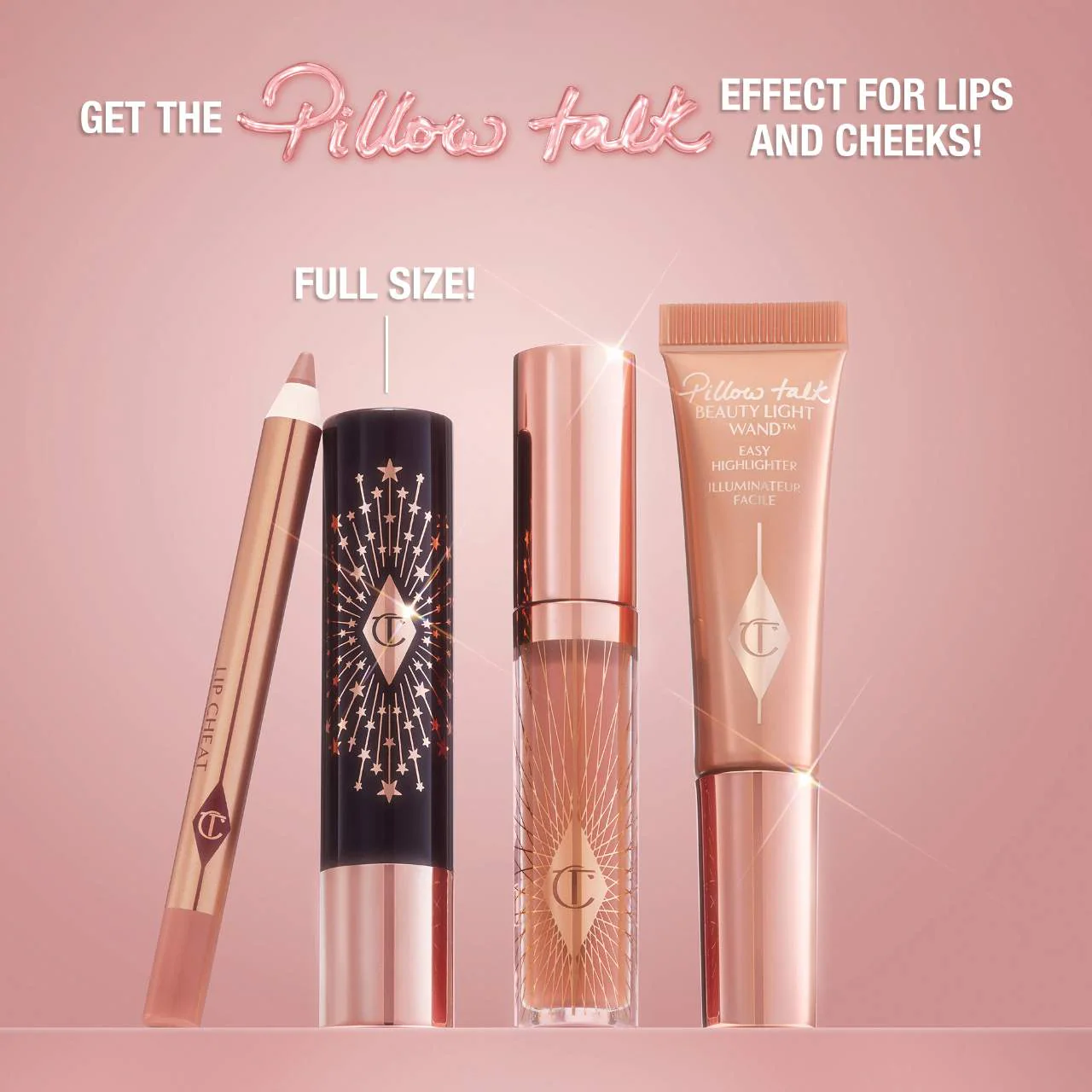 Charlotte Tilbury Pillow Talk Iconic Lip & Cheek Secrets Set (Sephora Exclusive) image 4