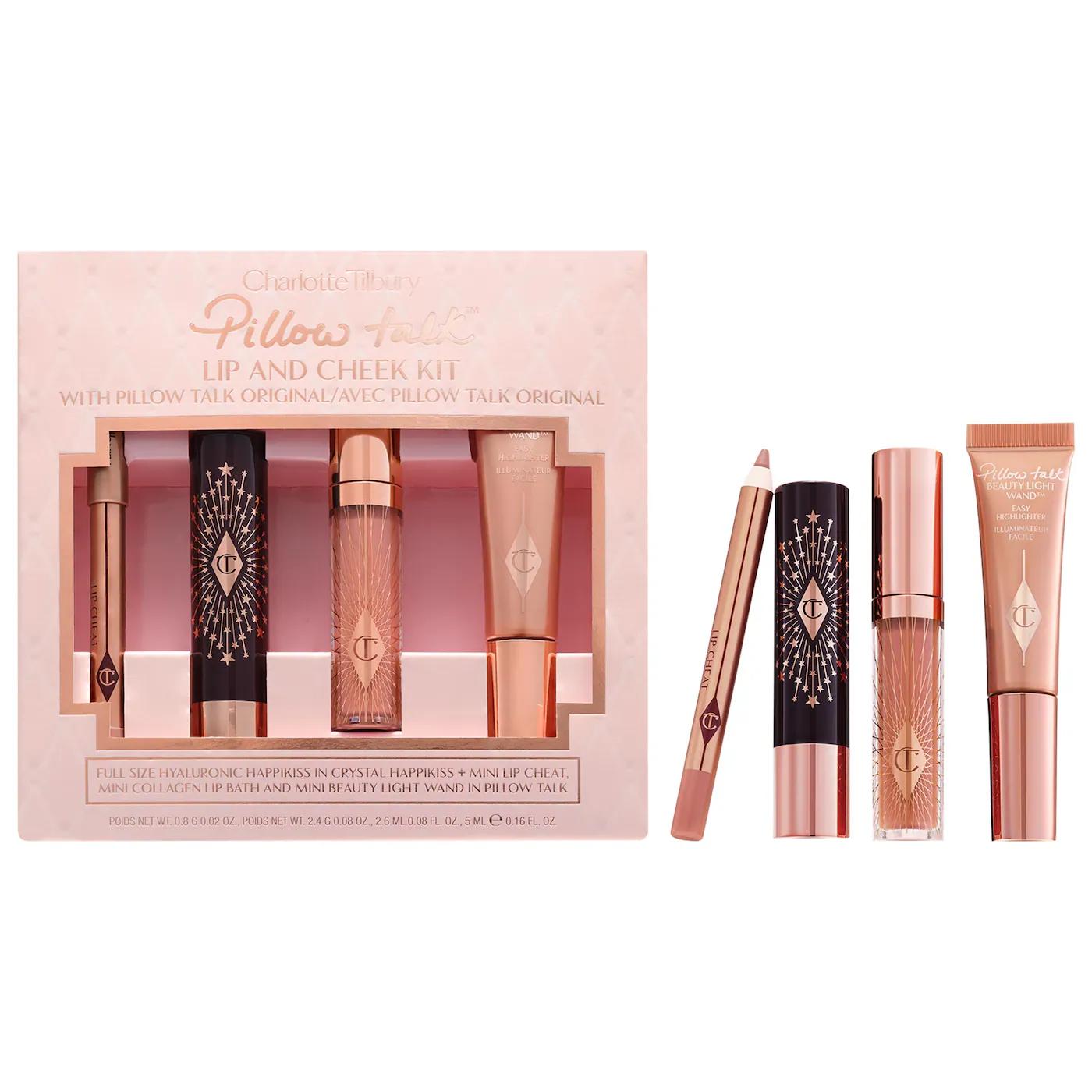 Charlotte Tilbury Pillow Talk Iconic Lip & Cheek Secrets Set (Sephora Exclusive) image 5
