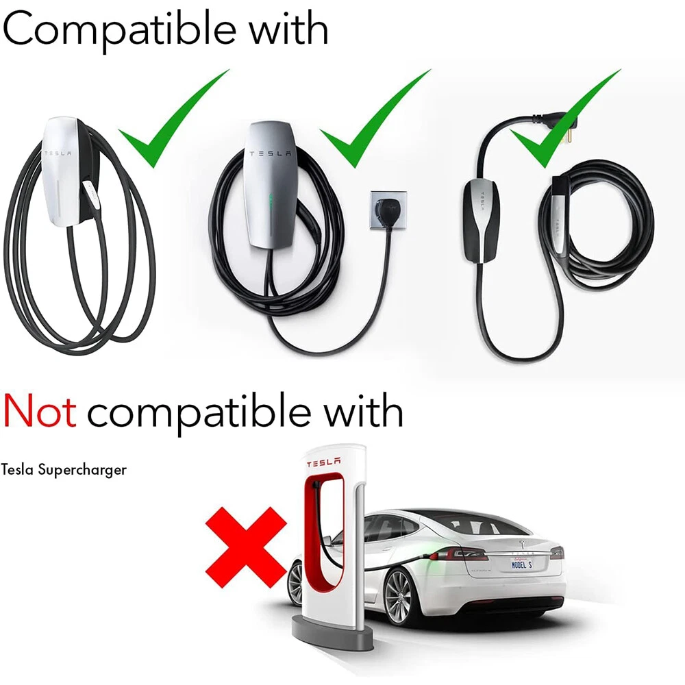 J1772 to Tesla Charging Adapter 250V High Powered Compatible Electric Vehicles image 3