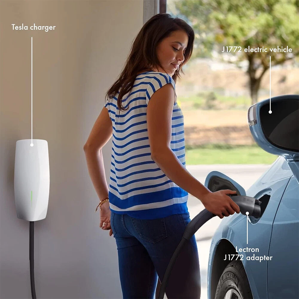 J1772 to Tesla Charging Adapter 250V High Powered Compatible Electric Vehicles image 5
