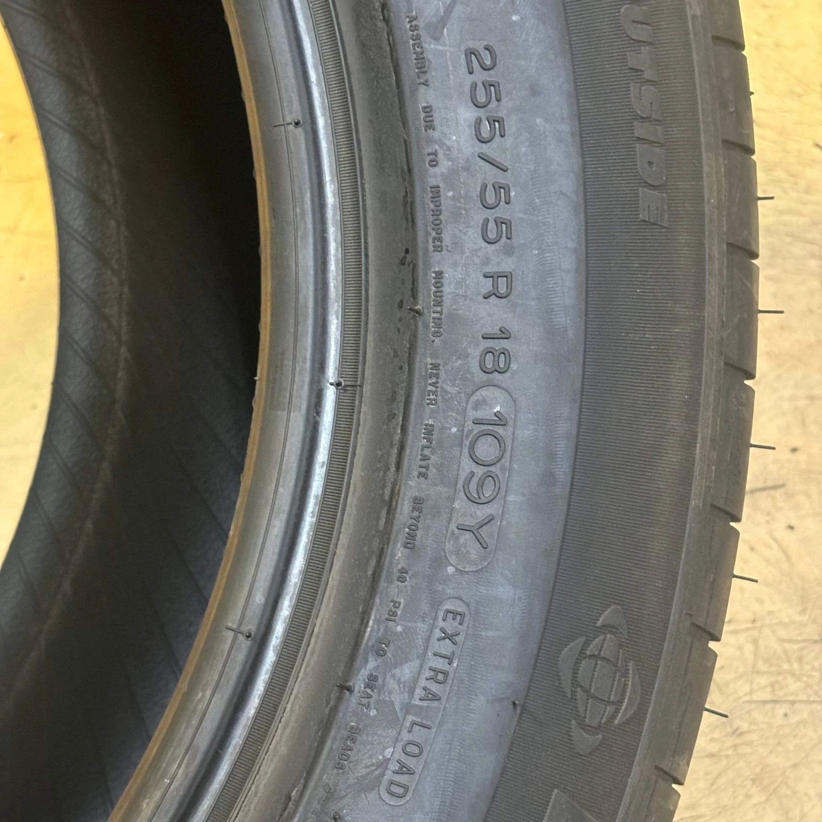 NEW OLD STOCK MICHELIN LATITUDE SPORT (N1) PORSCHE P 255 55 18 109Y XL ALL SEASO image 6