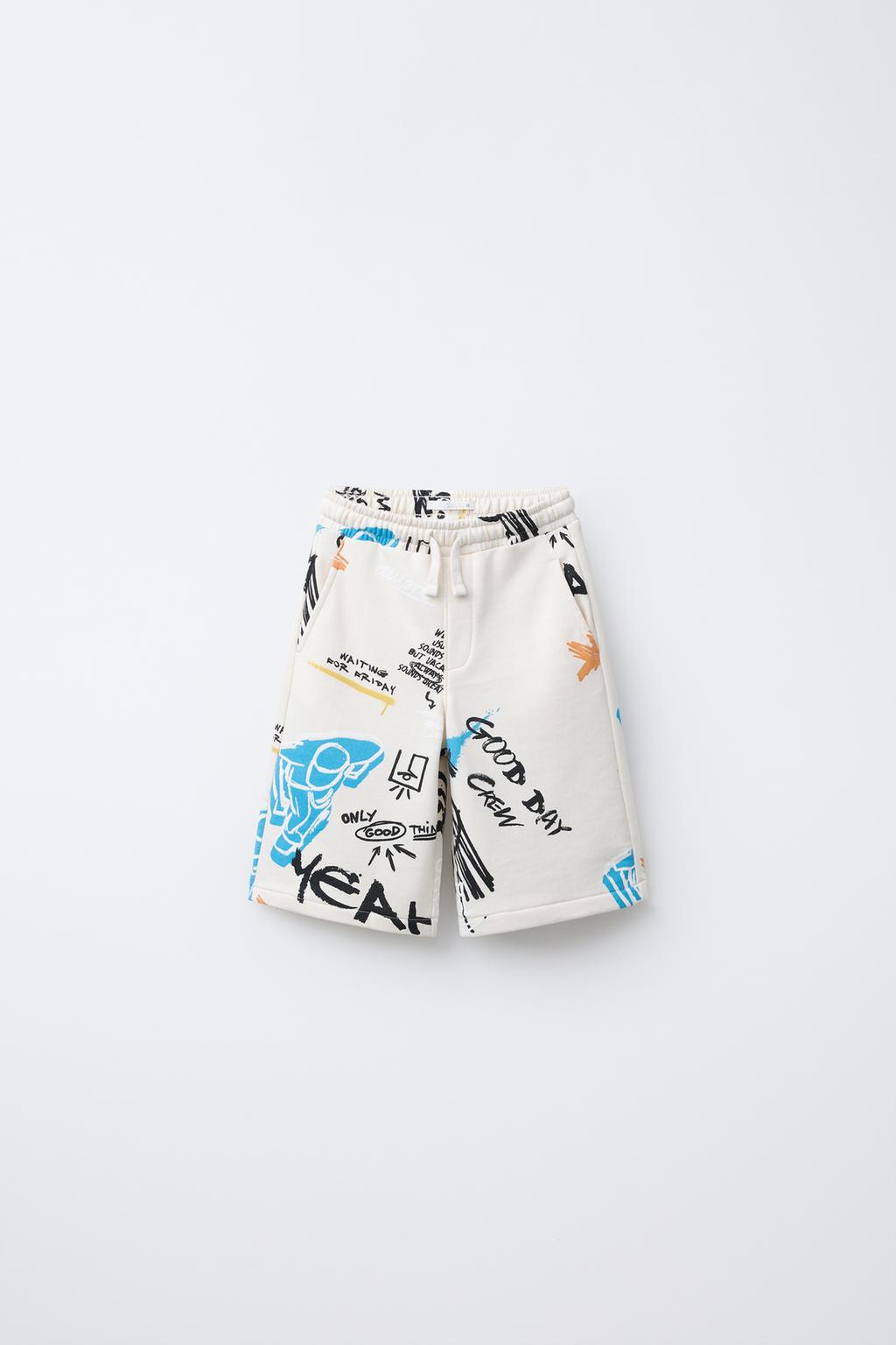 PLUSH GRAFFITI SHORTS image 1