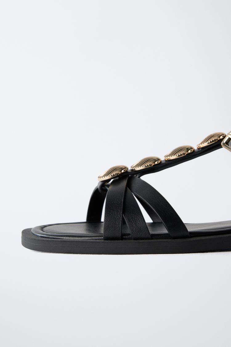 SHELL SANDALS image 5