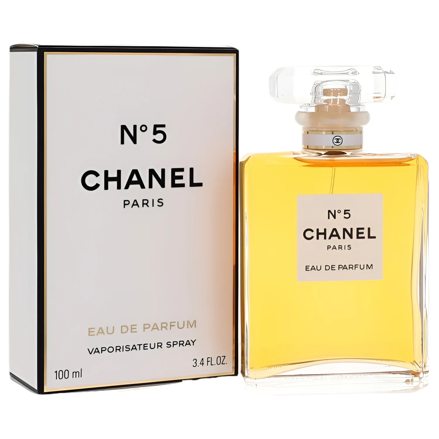Chanel CHANEL No. 5 Eau De Parfum Spray for Women 3.4 oz image 1