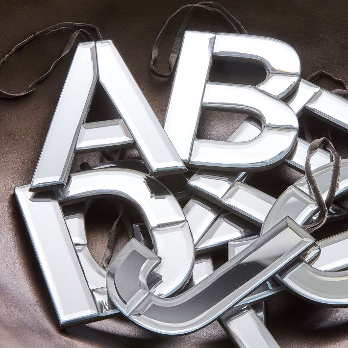 Mirrored Initial Ornaments image 2