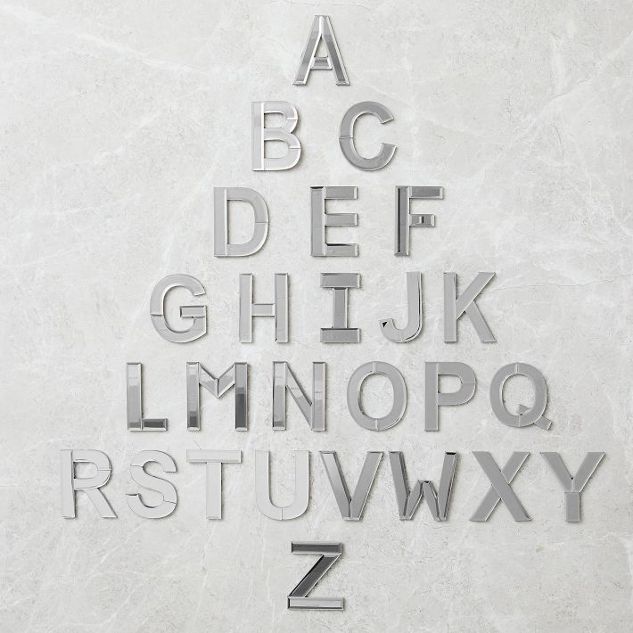 Mirrored Initial Ornaments image 3