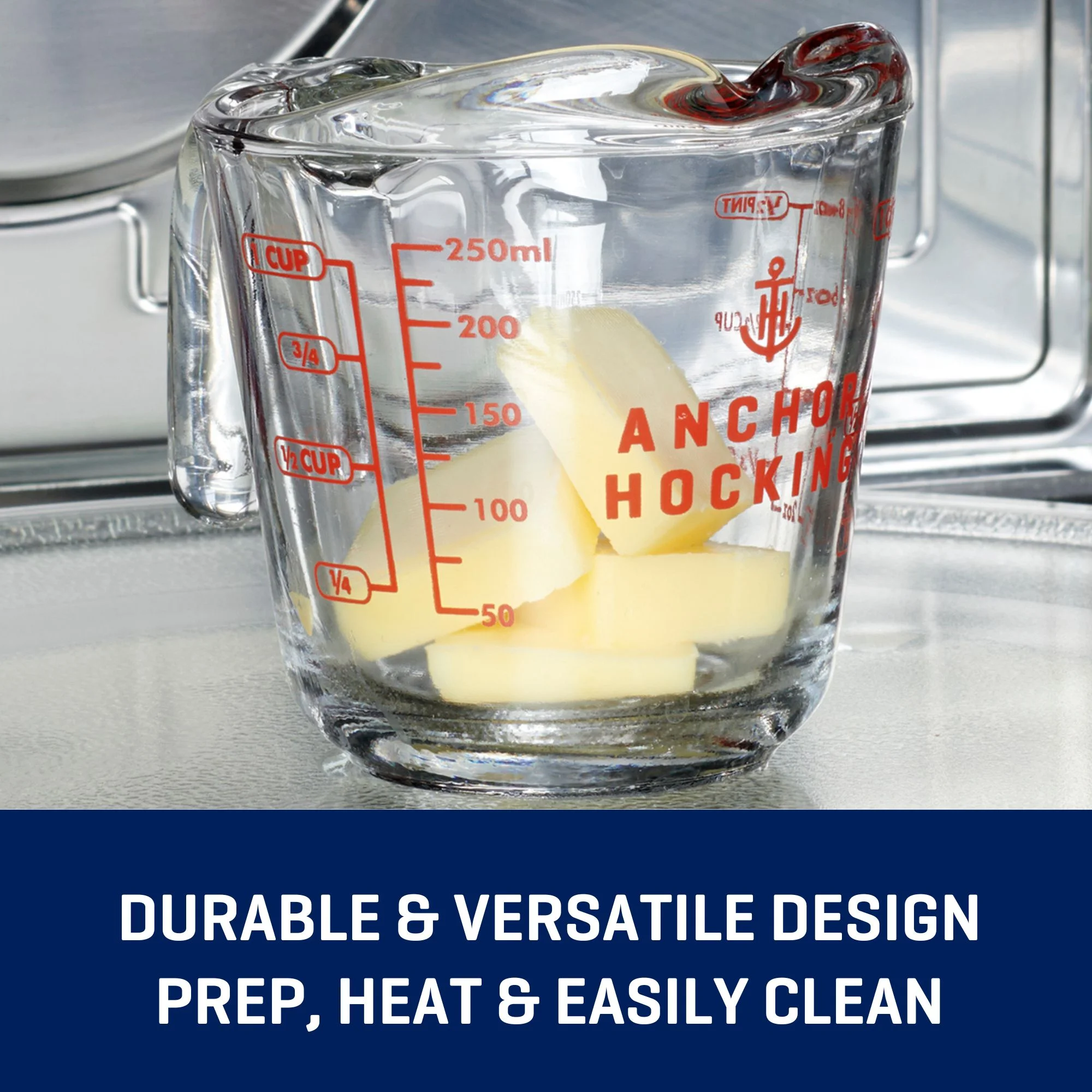 Anchor Hocking Glass Measuring Cup, 4 Cup image 3
