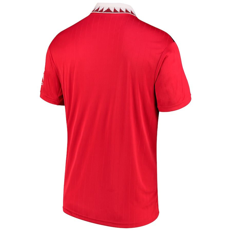 Manchester United adidas 2022/23 Home Replica Blank Jersey - Red image 3