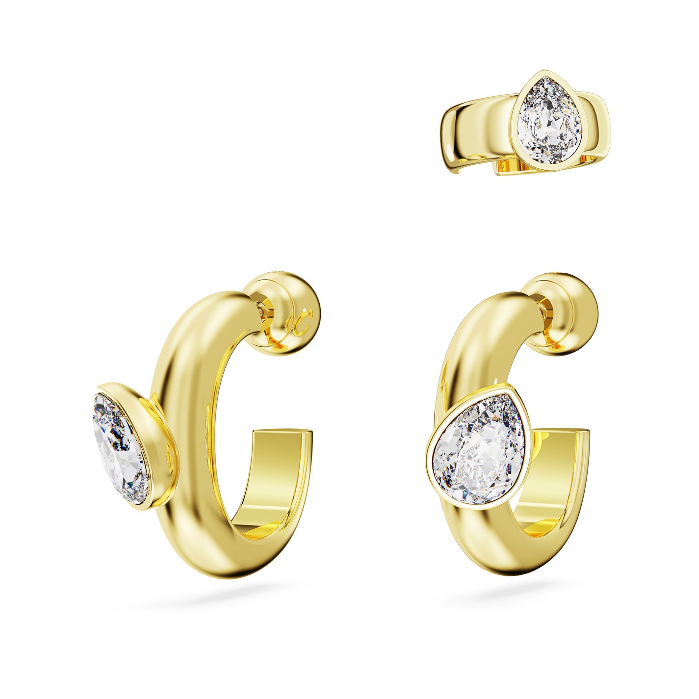 Dextera Earring and Ear Cuff Set image 2