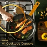 Carote 16pc Nonstick Cookware Set Lemon Drop image 4