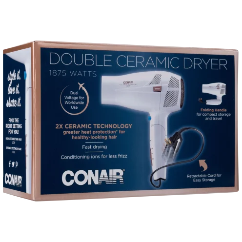 Conair Cord-Keeper Folding Hair Dryer (Damaged Box) image 5