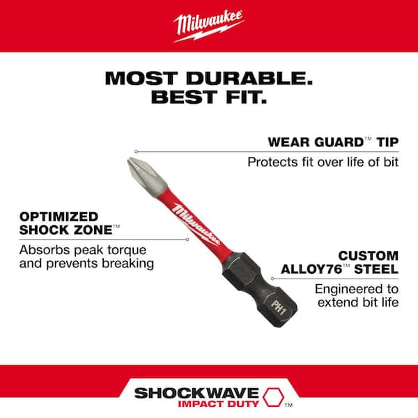 SHOCKWAVE Impact Duty Drill & Drive Set (21-Piece) image 4