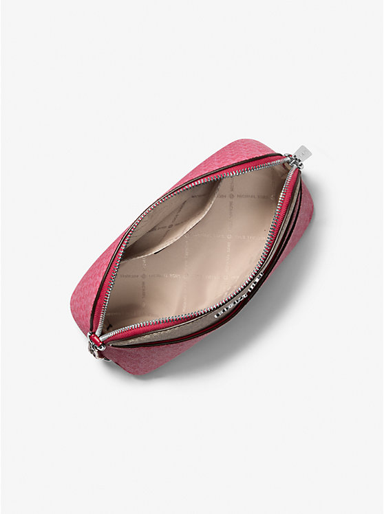 Jet Set Travel Color-Block Signature Logo Crossbody Bag image 2
