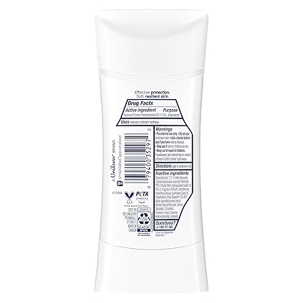 Dove Advanced Care Antiperspirant Deodorant Stick Cool Essentials 4 ct for helping your skin barrier repair after shaving 72 hour odor control and sweat protection with Pro Ceramide Technology 2.6 oz image 2