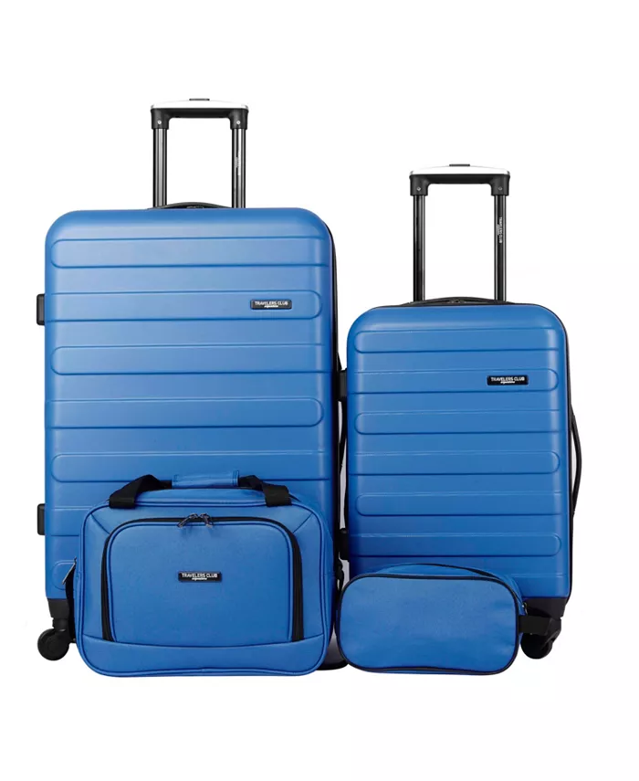 Travelers Club Austin 4 Piece Hardside Luggage Set image 1