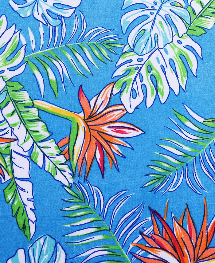 Tommy Bahama Home Bahama Palms Cotton Oversized Beach Towel, 72" x 36" image 3
