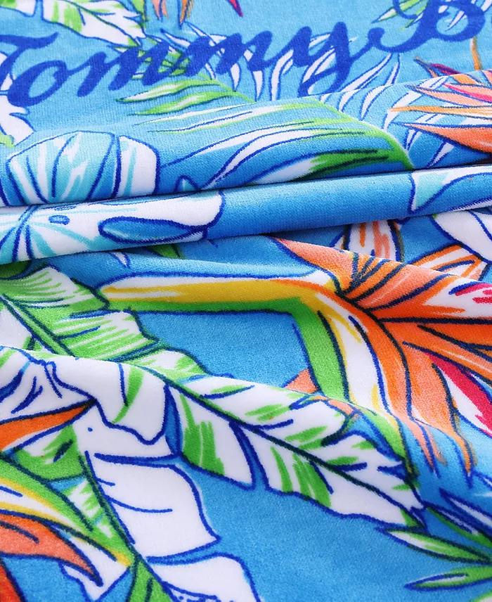 Tommy Bahama Home Bahama Palms Cotton Oversized Beach Towel, 72" x 36" image 4