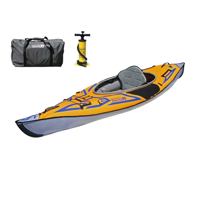 Advanced Elements AdvancedFrame® Sports - Inflatable Kayak with Pump - 10 ft - Orange image 1