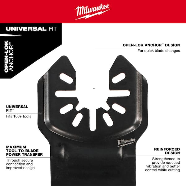 Nitrus Carbide Extreme Materials Blade with Nitrus Carbide Extreme Metal Cutting Oscillating Tool Blade (2-Pack) image 4