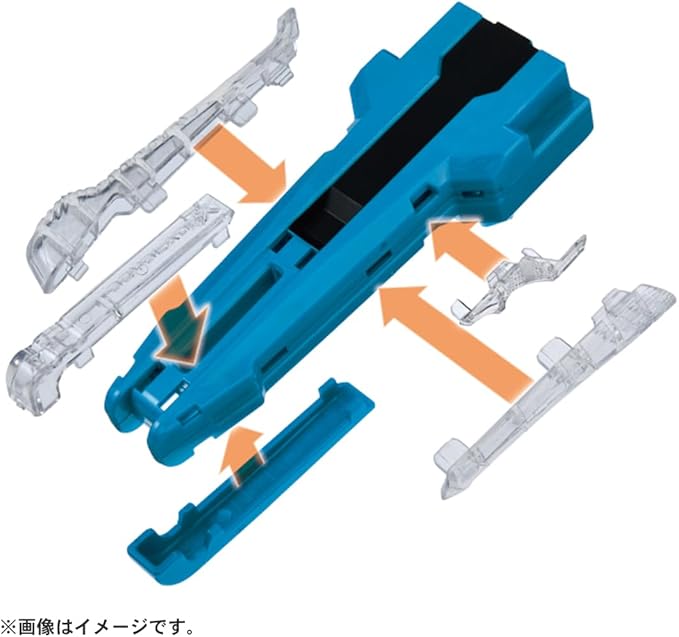 Beyblade X Beyblade X BX-42 Rubber Custom Grip Blue Ver. image 2