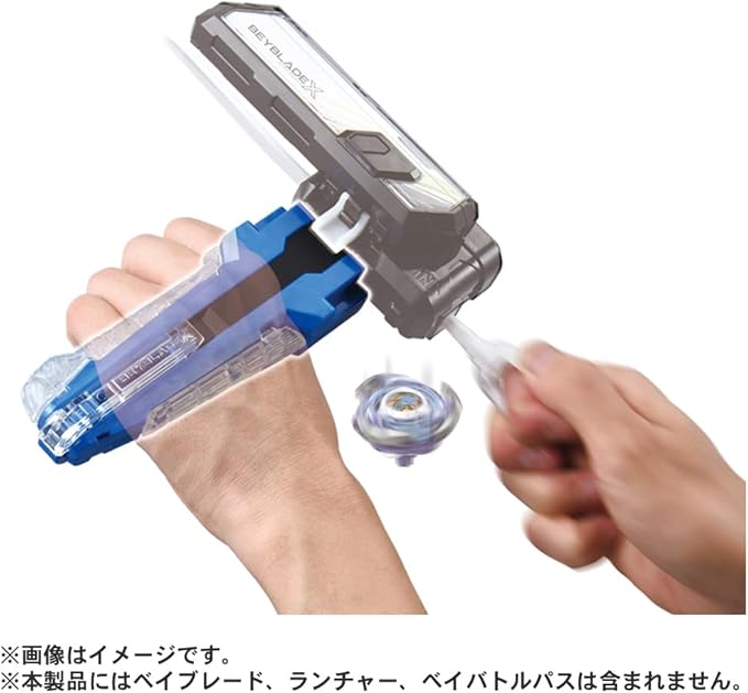 Beyblade X Beyblade X BX-42 Rubber Custom Grip Blue Ver. image 3