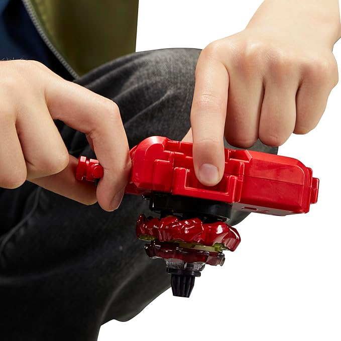 BEYBLADE X Soar Phoenix 9-60GF Deluxe String Launcher Set with Attack Type Right-Spinning Top Toy; Great Gift for 8 Year Old Boys and Girls image 4