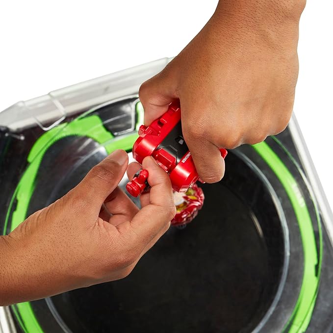 BEYBLADE X Soar Phoenix 9-60GF Deluxe String Launcher Set with Attack Type Right-Spinning Top Toy; Great Gift for 8 Year Old Boys and Girls image 5