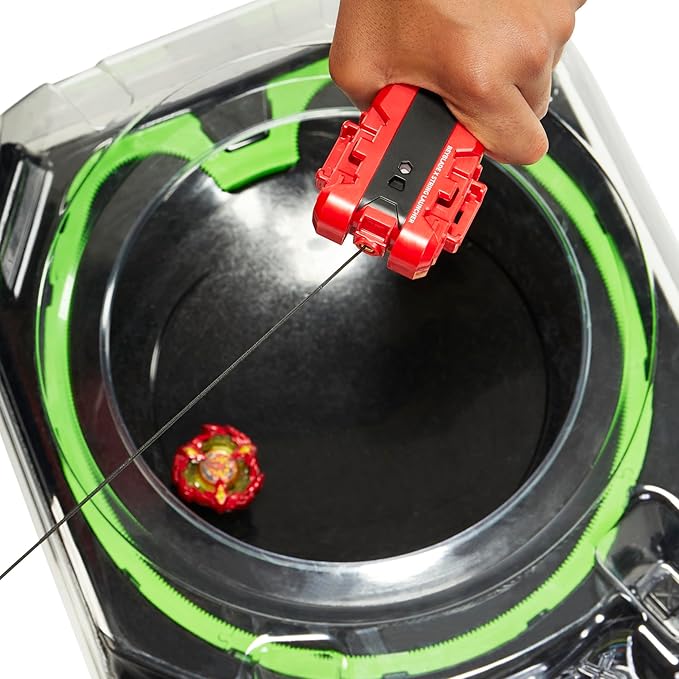 BEYBLADE X Soar Phoenix 9-60GF Deluxe String Launcher Set with Attack Type Right-Spinning Top Toy; Great Gift for 8 Year Old Boys and Girls image 6