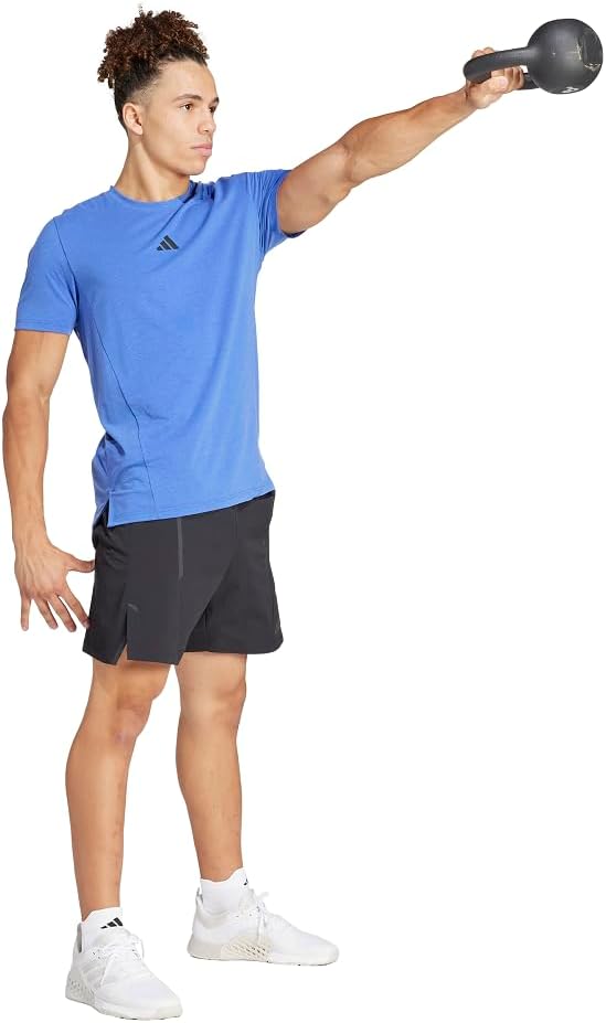 adidas Men's Designed for Training Workout T-Shirt image 5