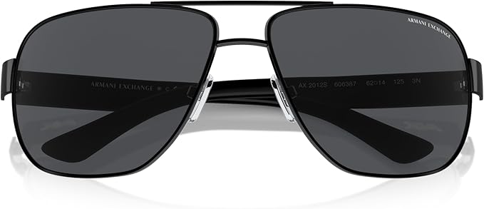 Armani Exchange Men's Ax2012s Rectangular Sunglasses image 5