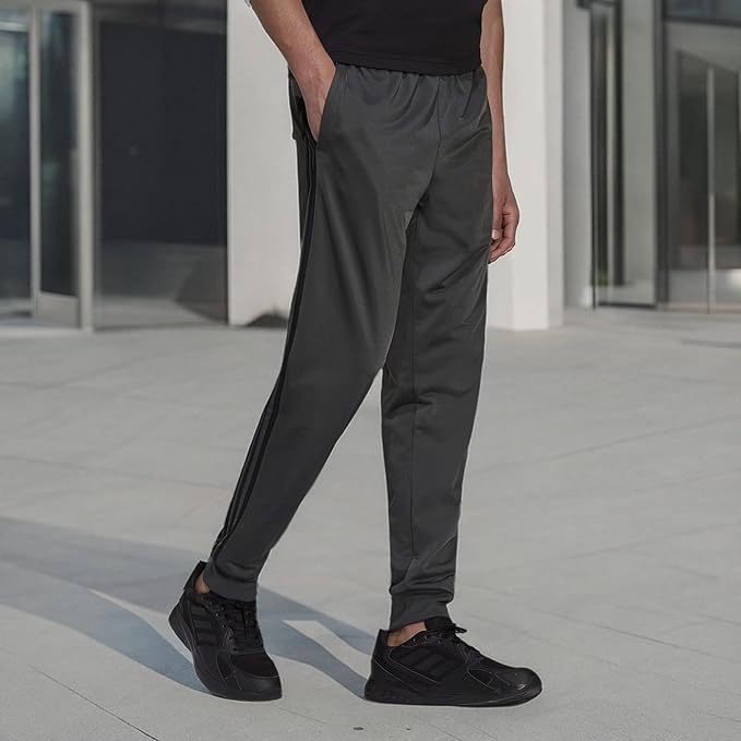 adidas Men's Essentials 3-Stripes Tricot Jogger Pants image 2
