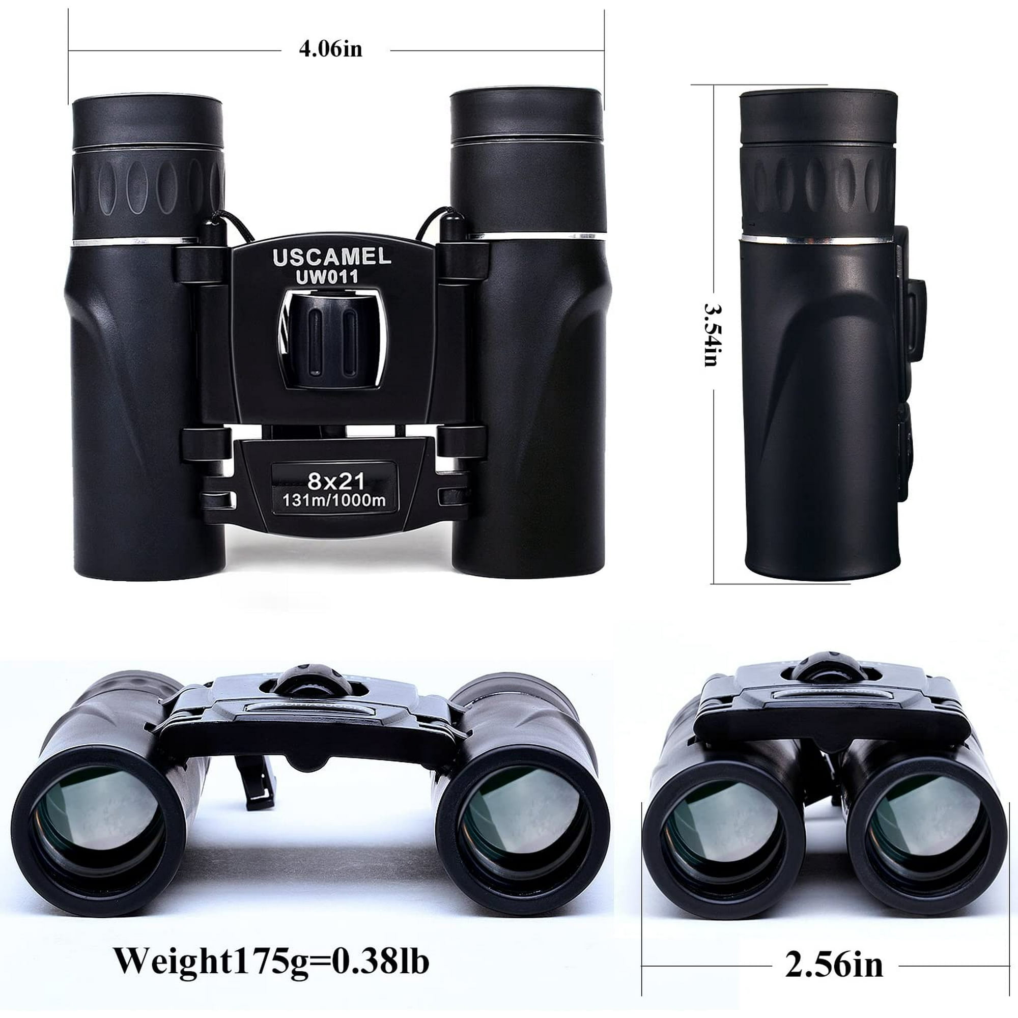 USCAMEL 8x21 Binoculars for Adults Kids, Waterproof Folding Compact Lightweight Small Binoculars for Bird Watching Outdoor Hiking Travel Concerts Theater image 8