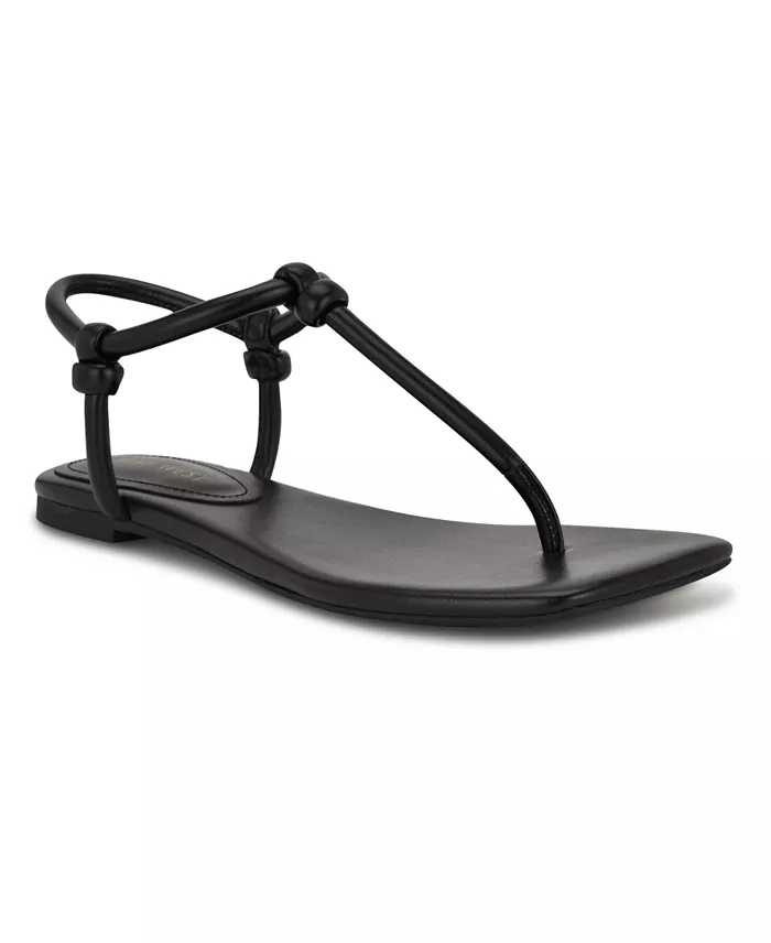 Women's Nortny Knotted T-Strap Flat sandals image 1