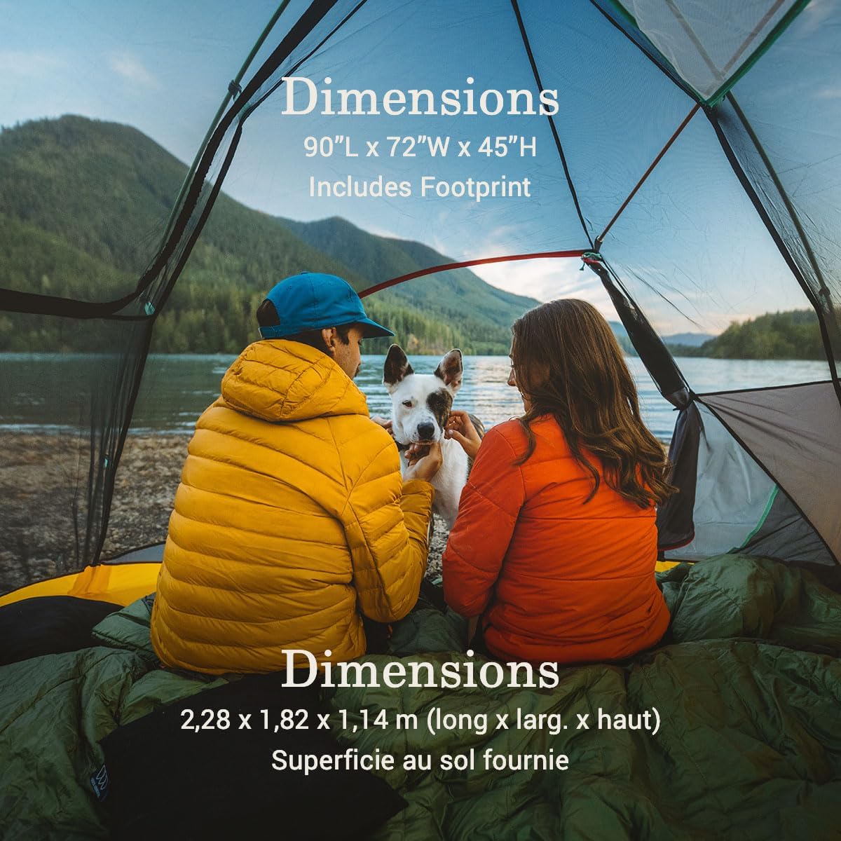 Coleman PEAK1 Premium Backpacking Tent, Waterproof Fabric with 2,000mm Waterhead Rating can Withstand Winds up to 45 MPH; Wide Door, Star View Window, & Footprint Included, 1/2/3/4/6 Person Tent image 6