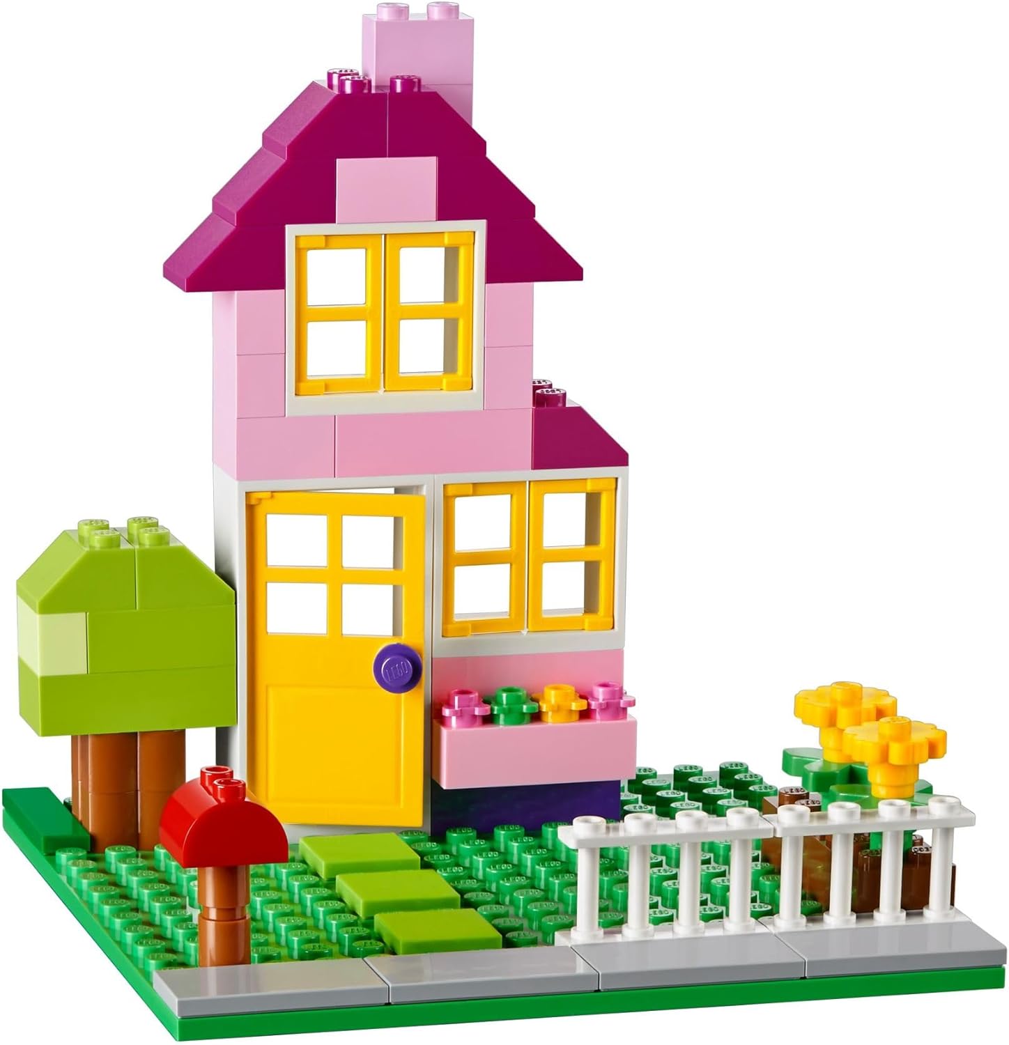 LEGO Classic Large Creative Brick Box 10698 Building Toy Set, Toy Storage Solution for Home or Classrooms, Interactive Building Toy for Kids, Boys, and Girls image 6