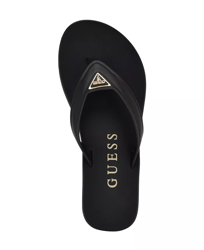 Candry Triangle Logo Eva Thong Flip Flops image 4