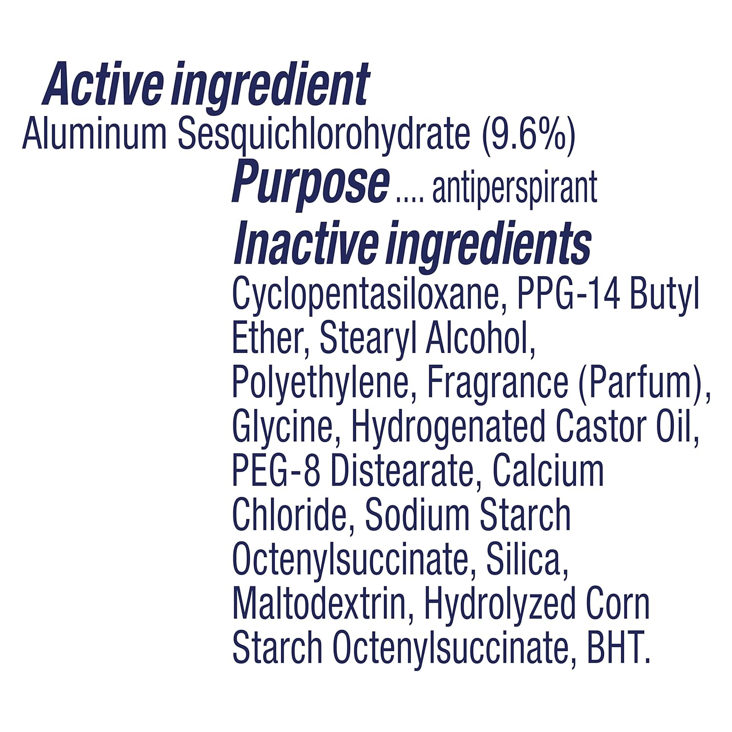 Degree Antiperspirant for Women Protects from Deodorant Stains Pure Clean Deodorant for Women 2.6 oz image 8