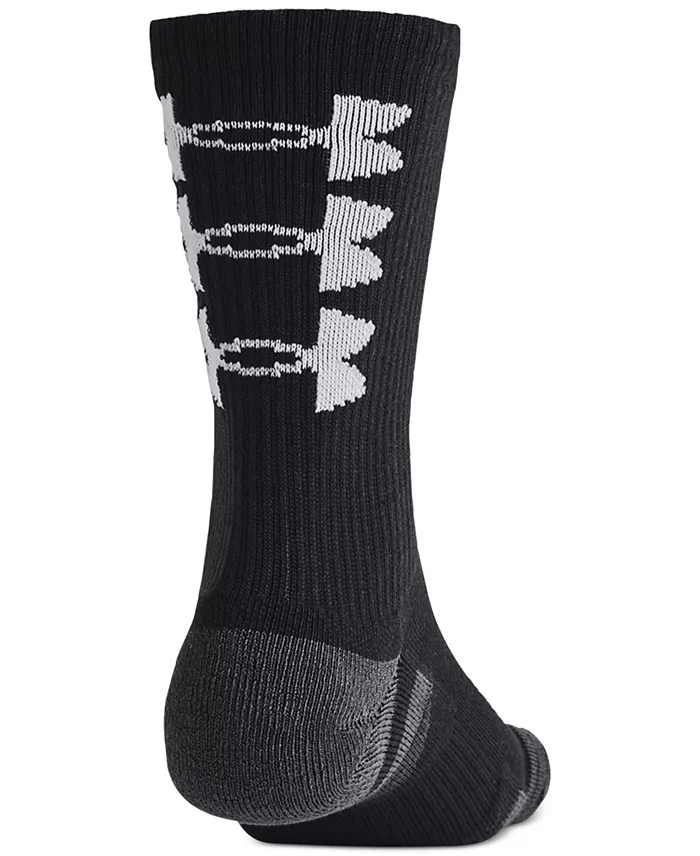 Under Armour Unisex Performance Tech 3-Pk. Moisture-Wicking Crew Socks image 5